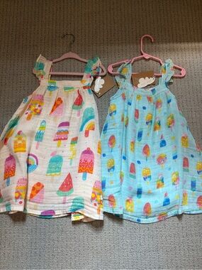 angel dear ice cream dress | Dresses | Angel Dear Light Pink Whale And Turtle Lined Muslin Casual Cream muslin Color:POWDER PINK black sequin long sleeve mini dress Cole Haan Orange Dress Snaps on diaper set